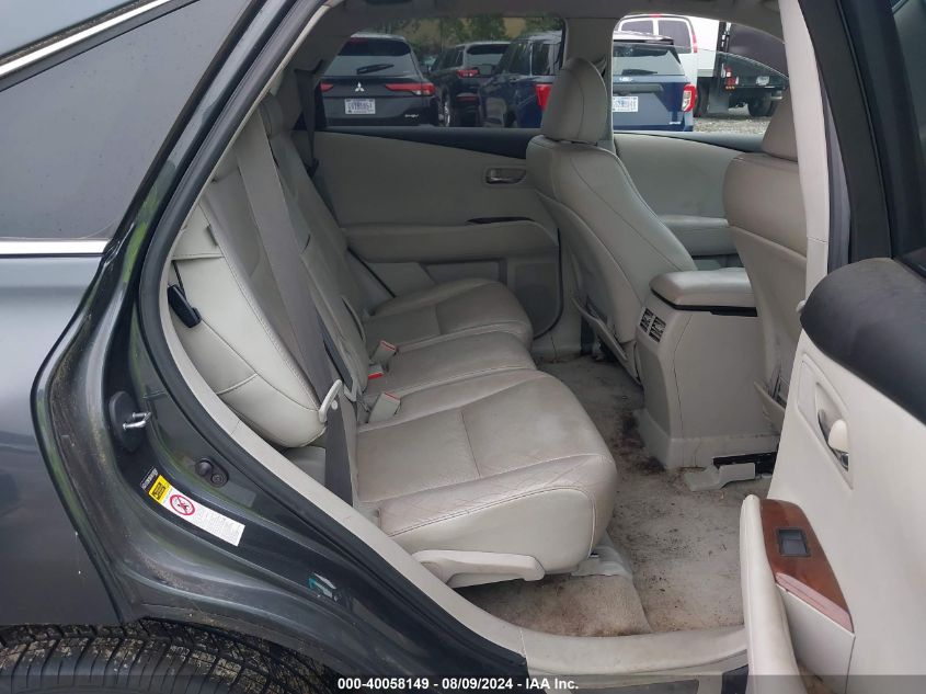 2010 Lexus Rx 350 350 VIN: 2T2BK1BA2AC016590 Lot: 40058149