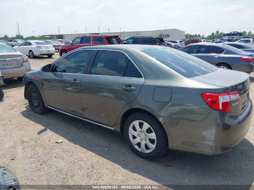 2012 Toyota Camry Le VIN: 4T1BF1FK4CU521723 Lot: 40058163