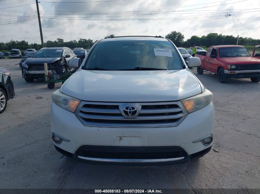 2012 Toyota Highlander Limited V6 VIN: 5TDYK3EH4CS082698 Lot: 40058183