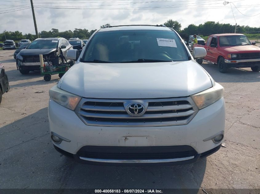 2012 Toyota Highlander Limited V6 VIN: 5TDYK3EH4CS082698 Lot: 40058183