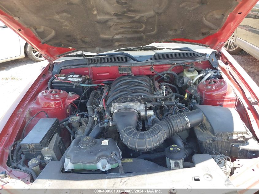 2006 Ford Mustang Gt VIN: 1ZVHT85H465208706 Lot: 40058193