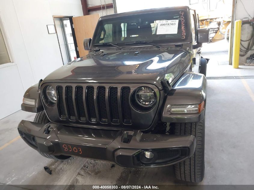 2021 Jeep Wrangler Unlimited High Altitude 4X4 VIN: 1C4HJXEG6MW536453 Lot: 40058303