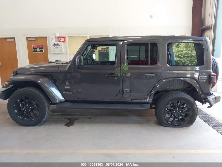 2021 Jeep Wrangler Unlimited High Altitude 4X4 VIN: 1C4HJXEG6MW536453 Lot: 40058303