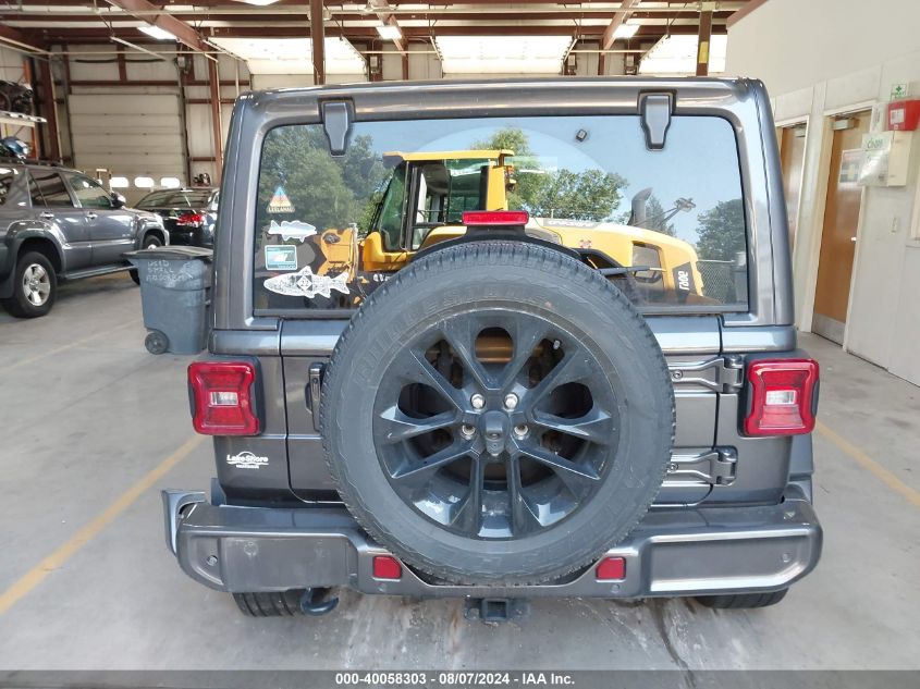 2021 Jeep Wrangler Unlimited High Altitude 4X4 VIN: 1C4HJXEG6MW536453 Lot: 40058303