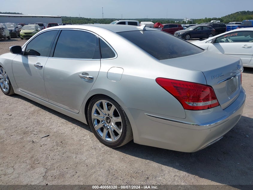 2011 Hyundai Equus Signature/Ultimate VIN: KMHGH4JF8BU035572 Lot: 40058320