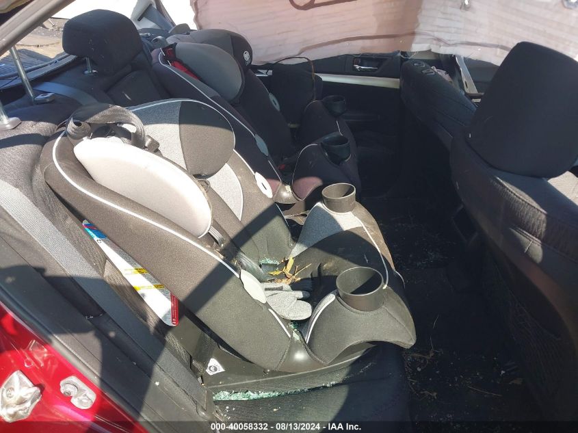 2012 Subaru Legacy 2.5I VIN: 4S3BMCA6XC3009714 Lot: 40058332