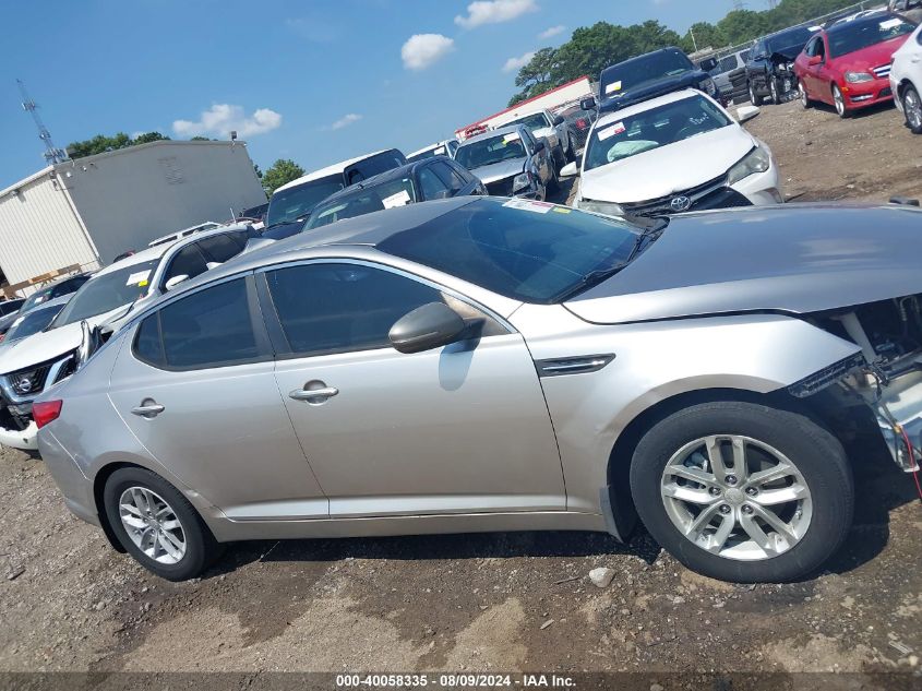 2013 Kia Optima Lx VIN: KNAGM4A73D5303348 Lot: 40058335