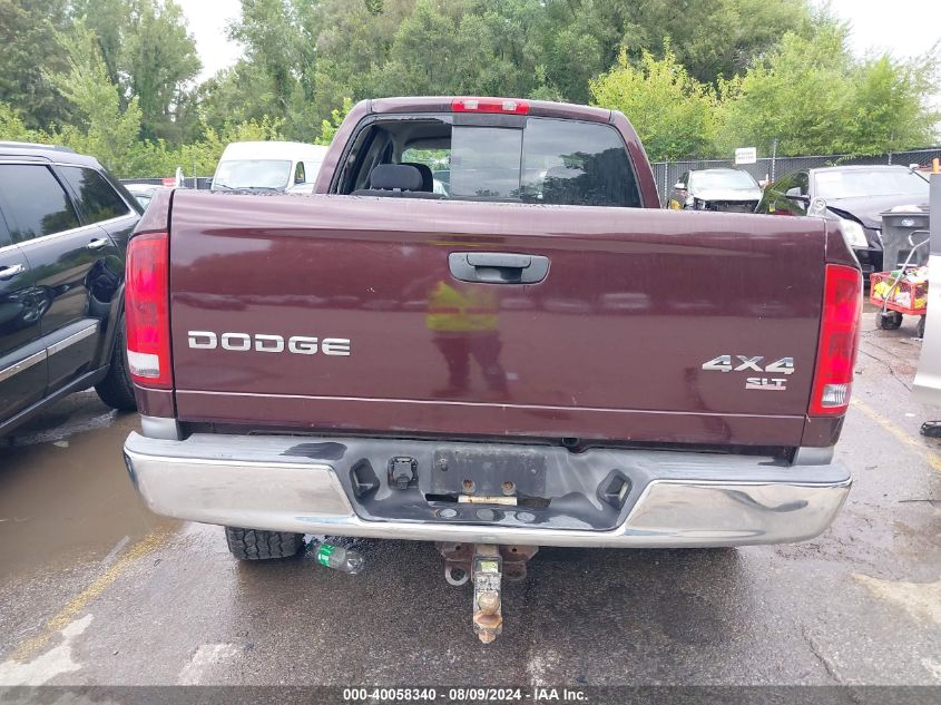 2004 Dodge Ram 1500 Slt/Laramie VIN: 1D7HU18DX4S710804 Lot: 40058340