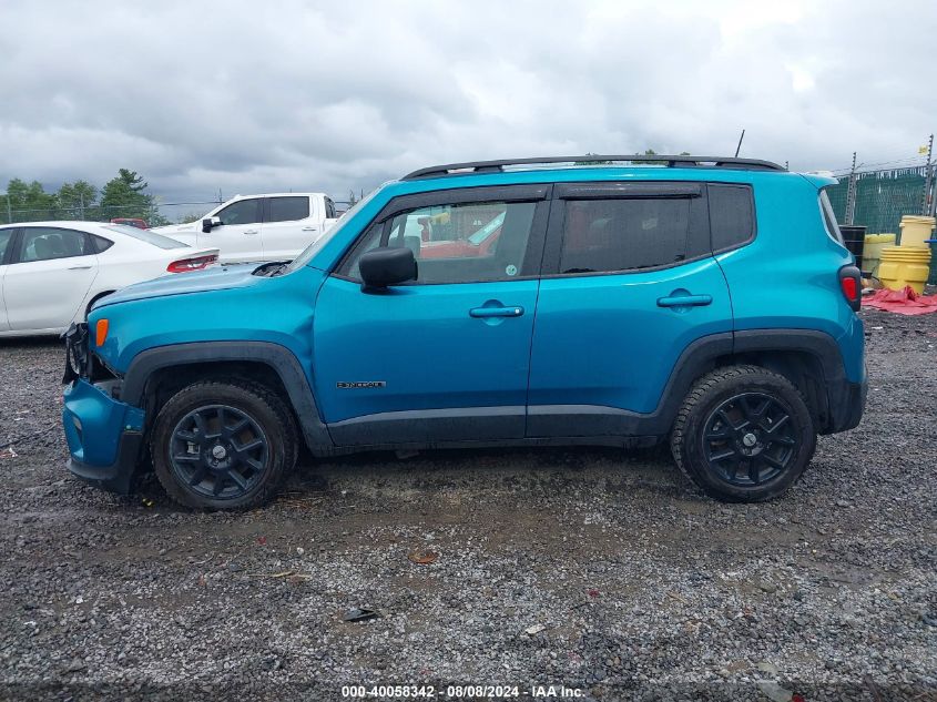 2022 Jeep Renegade Latitude 4X4 VIN: ZACNJDB13NPN77474 Lot: 40058342