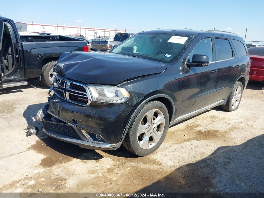 VIN 1C4RDHDG7EC411113 2014 Dodge Durango, Limited no.2