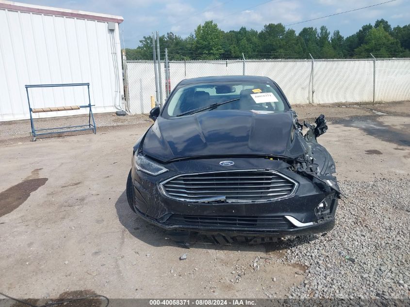 2019 Ford Fusion Sel VIN: 3FA6P0CD5KR264571 Lot: 40058371