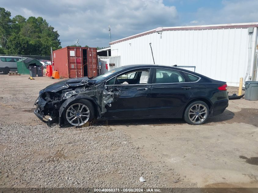 2019 Ford Fusion Sel VIN: 3FA6P0CD5KR264571 Lot: 40058371