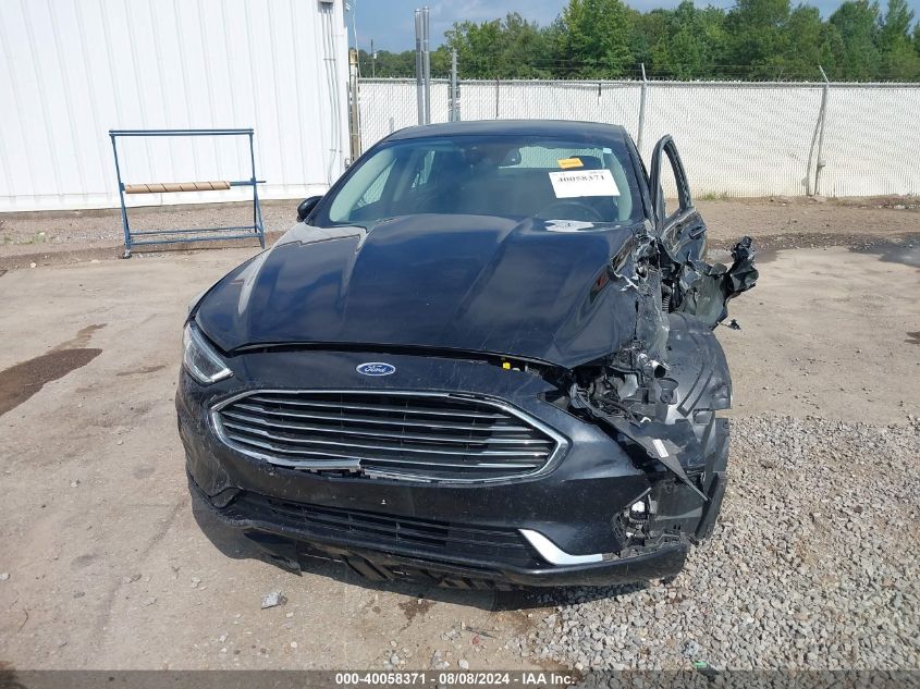 2019 Ford Fusion Sel VIN: 3FA6P0CD5KR264571 Lot: 40058371