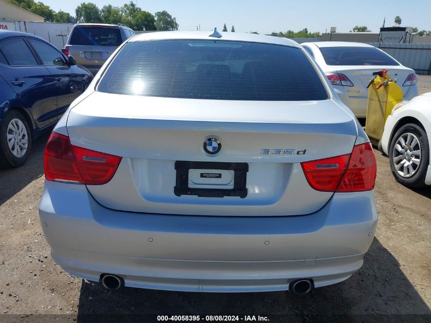 2011 BMW 335D VIN: WBAPN7C58BA950164 Lot: 40058395