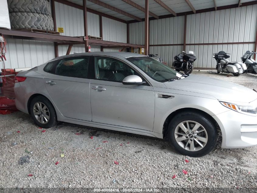 2016 Kia Optima Lx VIN: 5XXGT4L37GG092042 Lot: 40058416