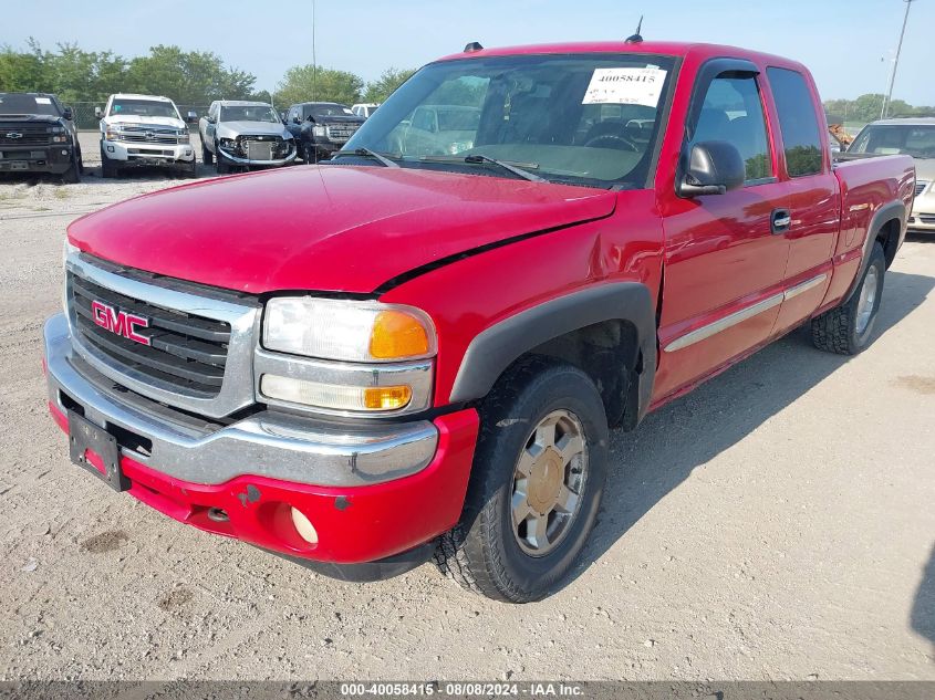 2005 GMC Sierra 1500 Slt VIN: 2GTEK19BX51216508 Lot: 40058415