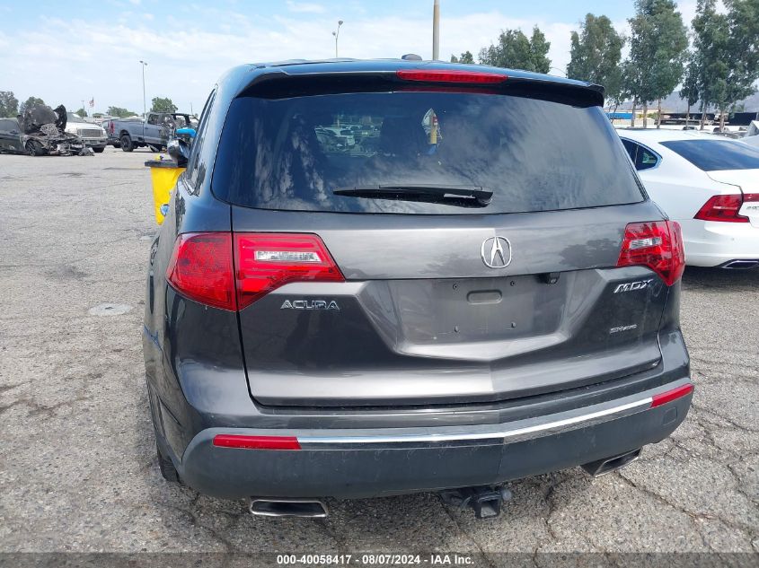 2011 Acura Mdx Technology Package VIN: 2HNYD2H6XBH526219 Lot: 40058417