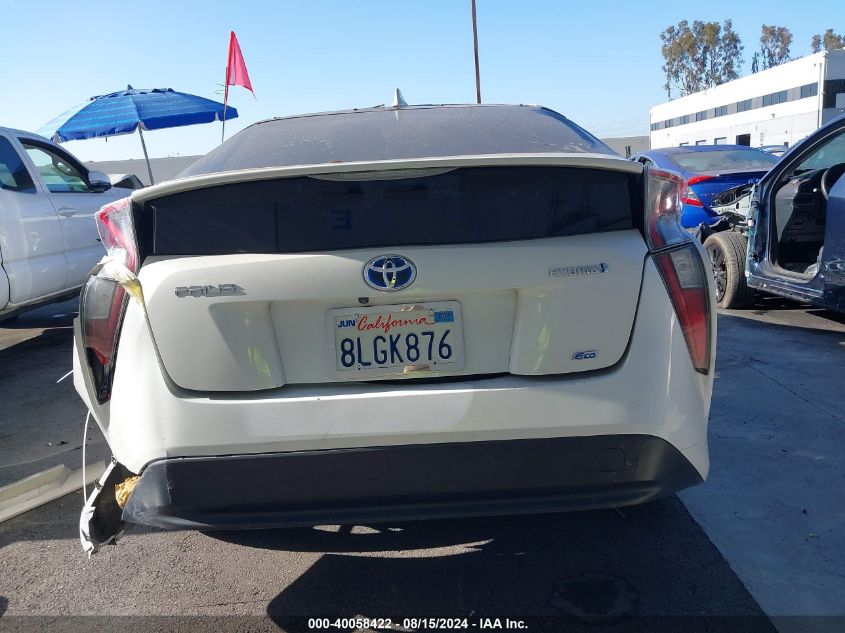 2017 Toyota Prius Two Eco VIN: JTDKARFU6H3044132 Lot: 40058422