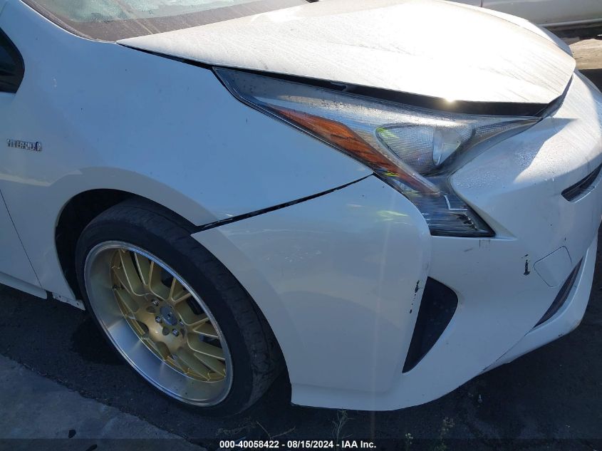 2017 Toyota Prius Two Eco VIN: JTDKARFU6H3044132 Lot: 40058422