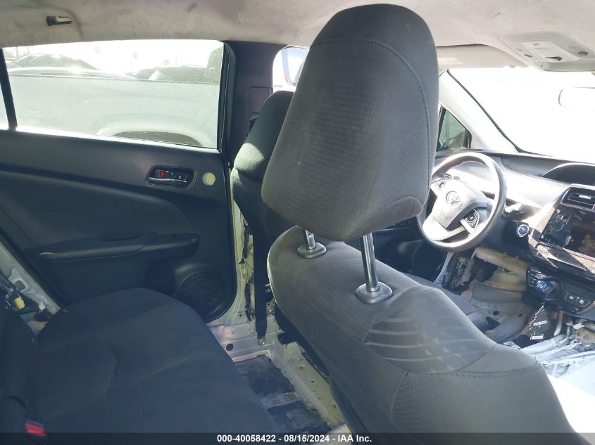 2017 Toyota Prius Two Eco VIN: JTDKARFU6H3044132 Lot: 40058422