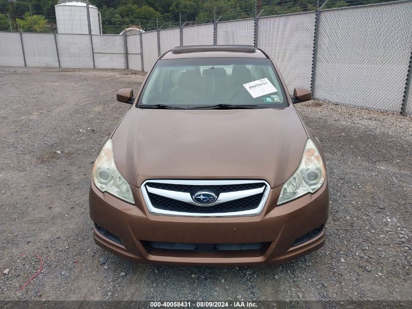 2011 Subaru Legacy 2.5I Premium VIN: 4S3BMBG63B3233312 Lot: 40058431