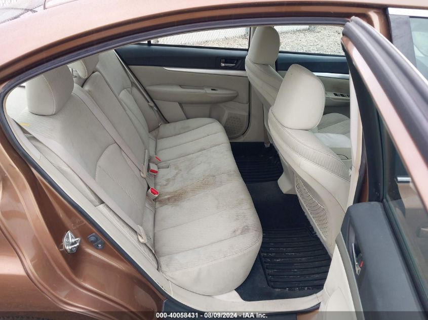 2011 Subaru Legacy 2.5I Premium VIN: 4S3BMBG63B3233312 Lot: 40058431