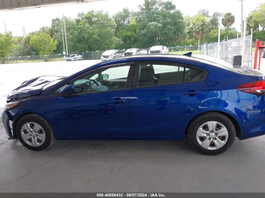 2017 KIA FORTE LX - 3KPFK4A74HE129871