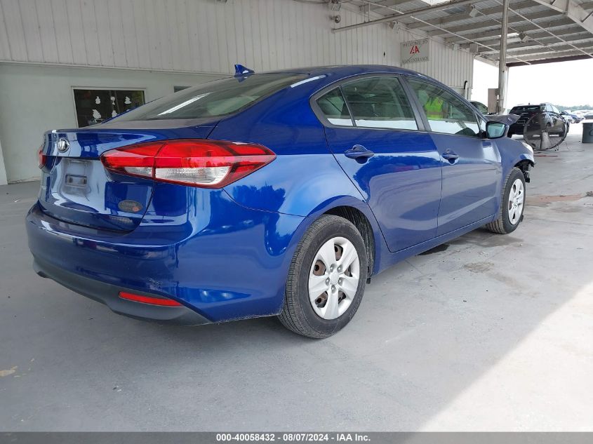 2017 KIA FORTE LX - 3KPFK4A74HE129871