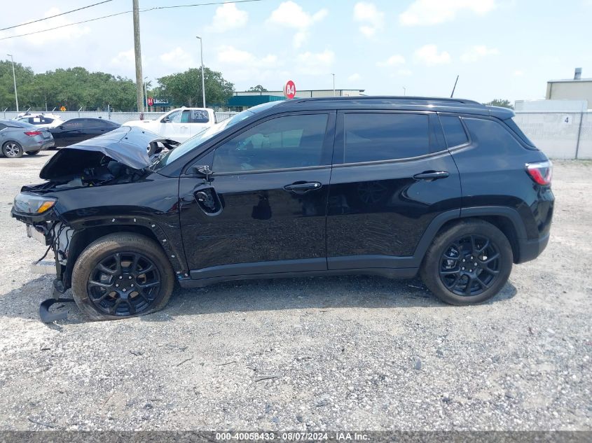 2022 Jeep Compass Altitude Fwd VIN: 3C4NJCBB3NT224974 Lot: 40058433