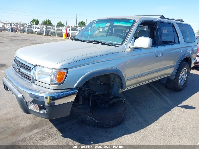 2000 Toyota 4Runner Sr5 VIN: JT3GN86R3Y0143724 Lot: 40058447