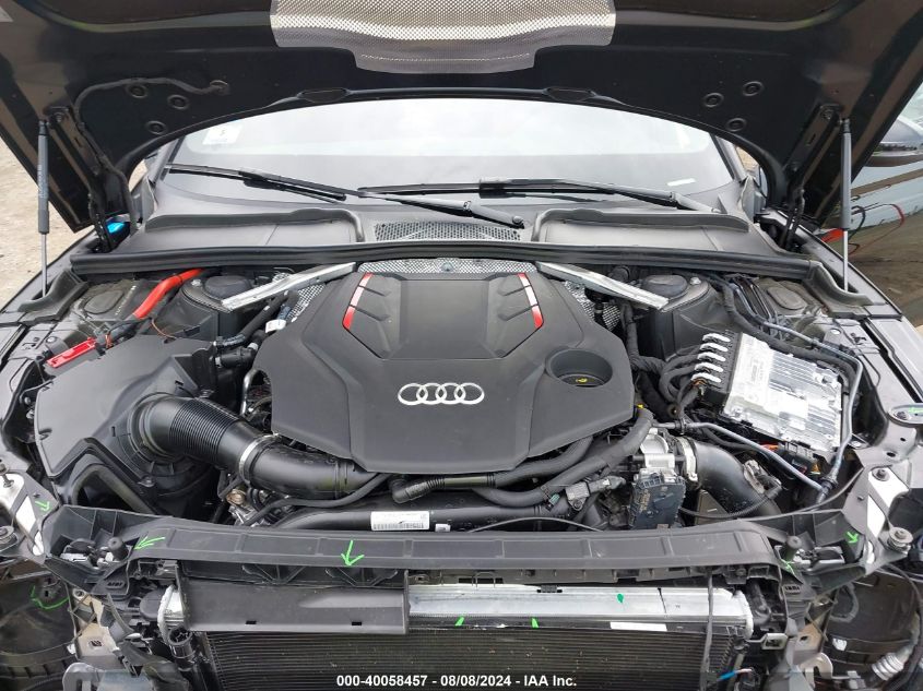 2024 Audi S5 Sportback Premium Plus Tfsi Quattro Tiptronic VIN: WAUC4CF52RA094215 Lot: 40058457