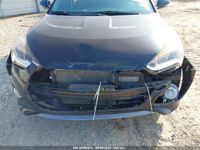 2015 HYUNDAI VELOSTER TURBO - KMHTC6AE0FU232824