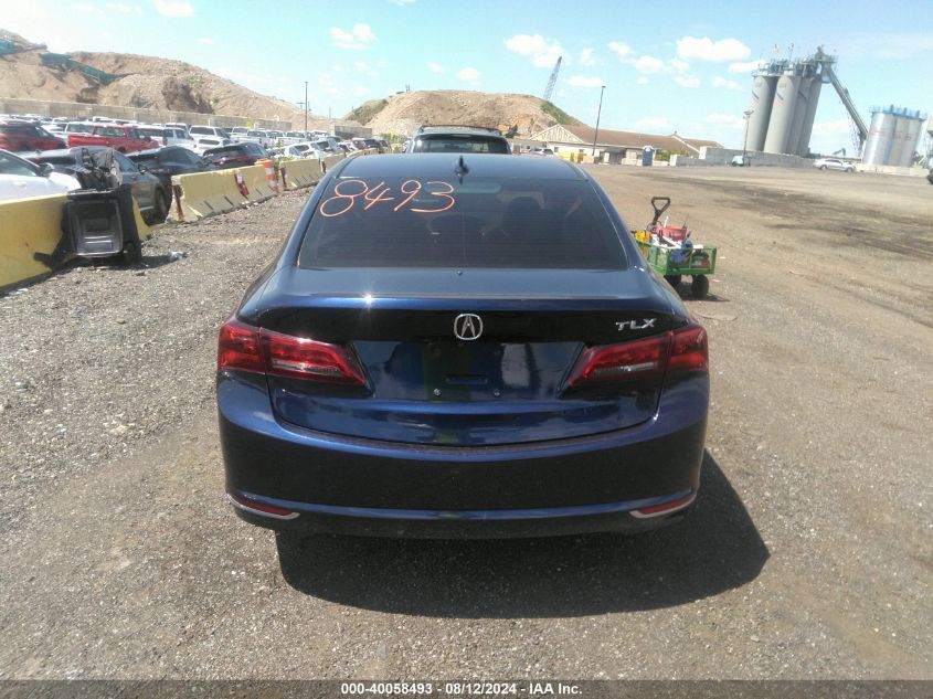 2017 Acura Tlx VIN: 19UUB1F31HA004276 Lot: 40058493