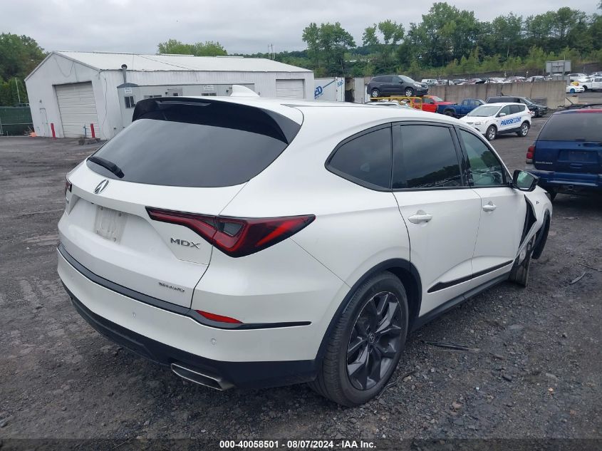 2022 Acura Mdx A-Spec Package VIN: 5J8YE1H05NL027961 Lot: 40790170