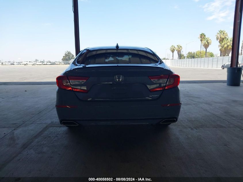 2022 Honda Accord Sport VIN: 1HGCV1F33NA041733 Lot: 40058502