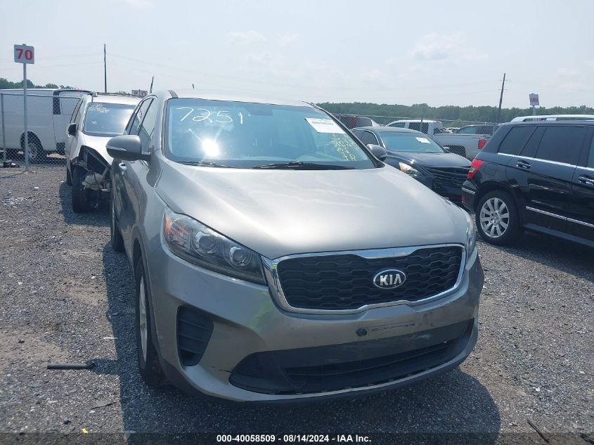 2019 Kia Sorento 3.3L Lx VIN: 5XYPGDA50KG467251 Lot: 40058509