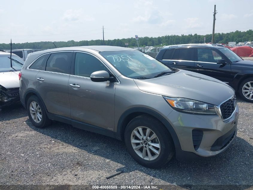 2019 KIA SORENTO 3.3L LX - 5XYPGDA50KG467251