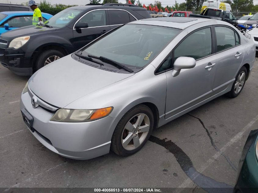 1HGFA168X6L107981 | 2006 HONDA CIVIC