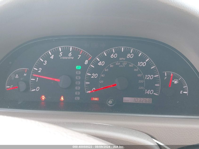 2005 Toyota Camry Le VIN: 4T1BE32K85U581267 Lot: 40058523