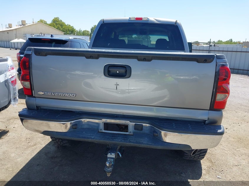 2006 Chevrolet Silverado 1500 Ls VIN: 2GCEK13V061332580 Lot: 40058530