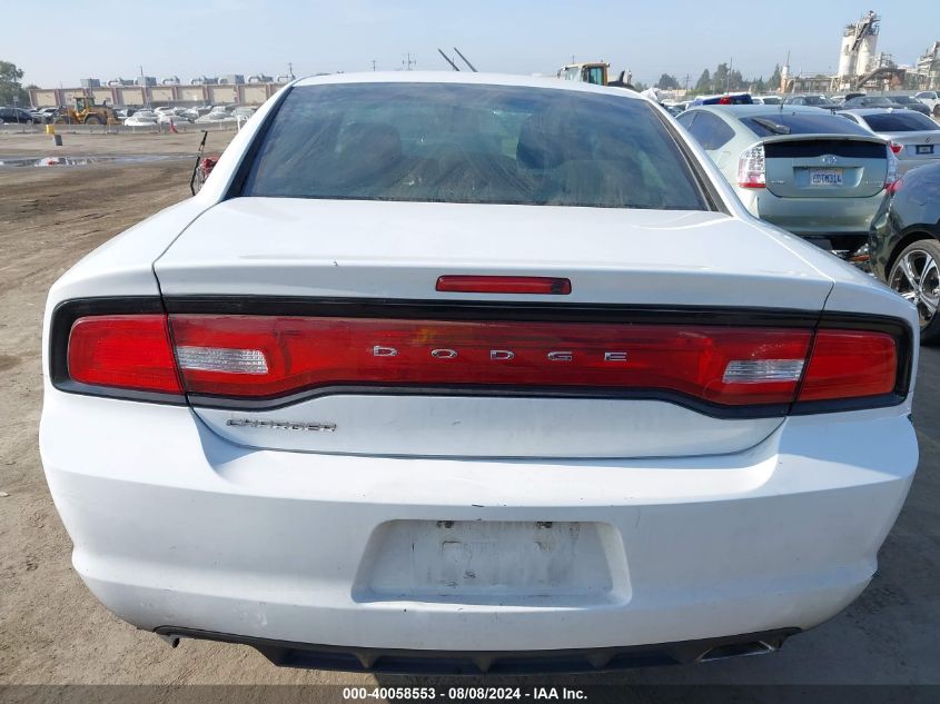 2014 Dodge Charger Se VIN: 2C3CDXBG7EH227083 Lot: 40058553