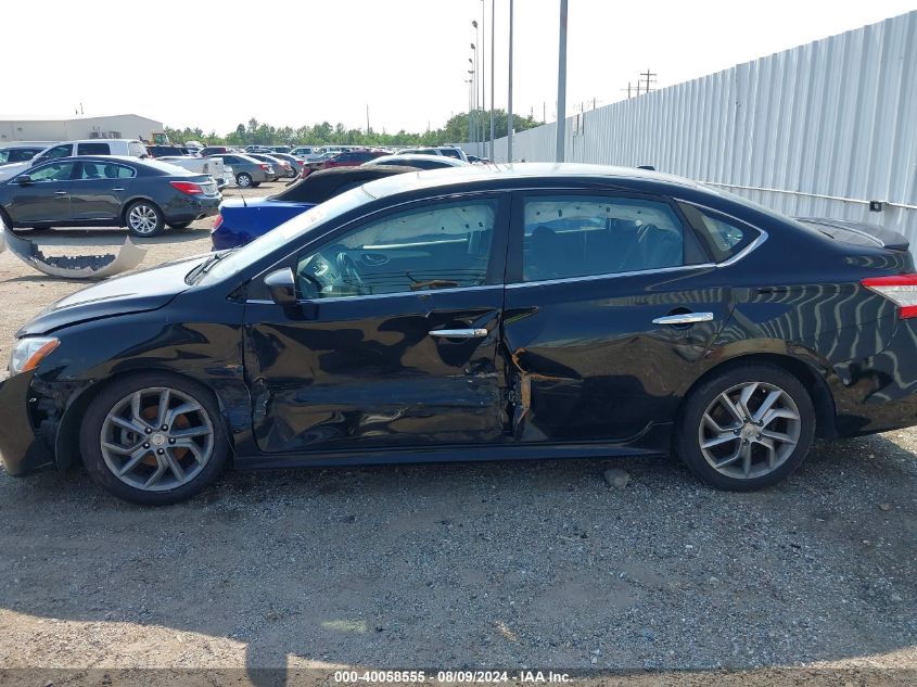 2013 Nissan Sentra Sr VIN: 3N1AB7AP8DL693074 Lot: 40058555