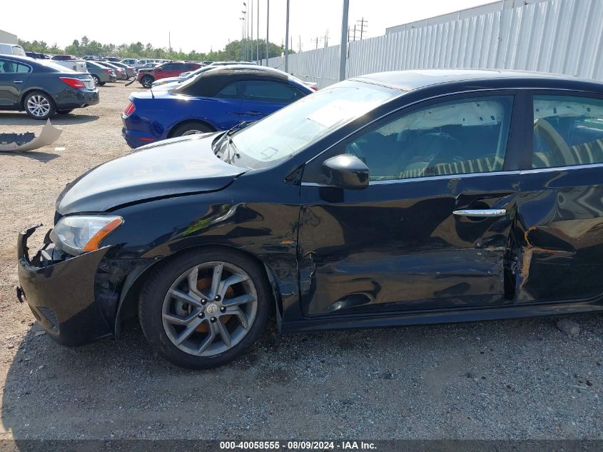 2013 Nissan Sentra Sr VIN: 3N1AB7AP8DL693074 Lot: 40058555