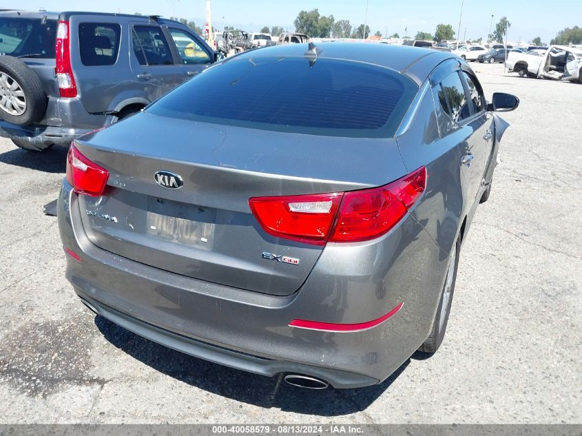 2015 Kia Optima Ex VIN: 5XXGN4A75FG504943 Lot: 40058579