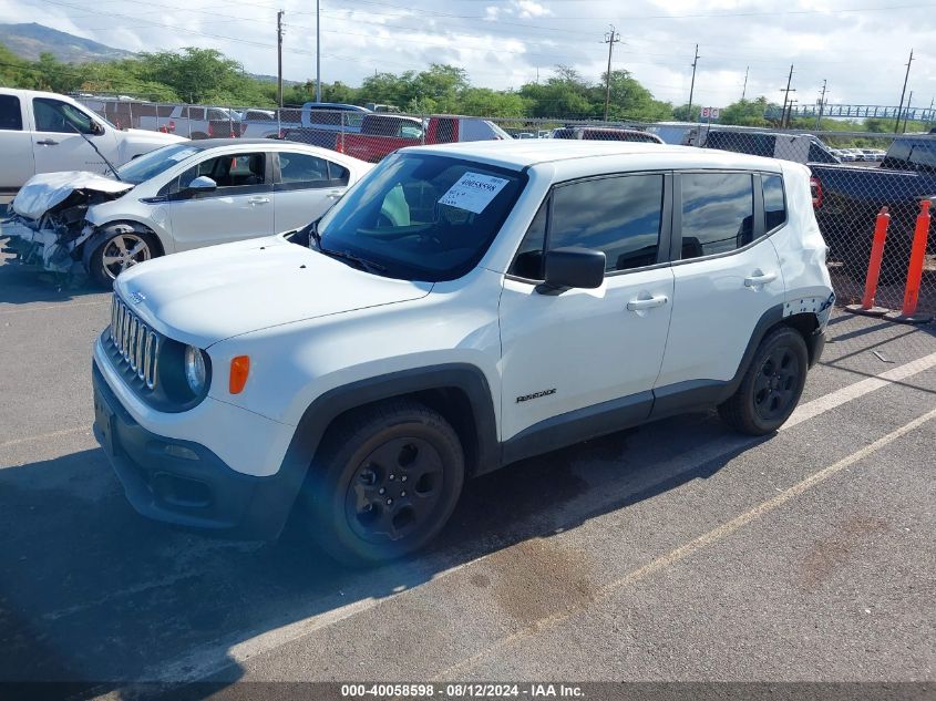 ZACCJAAT5GPD82507 2016 JEEP RENEGADE - Image 2