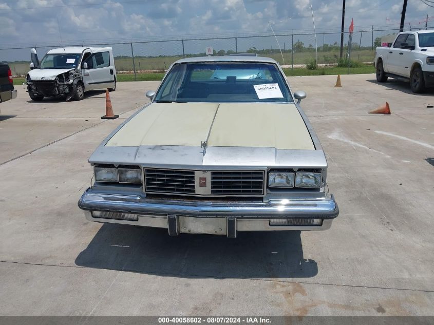 2G3GR69Y2G2356992 1986 Oldsmobile Cutlass Supreme