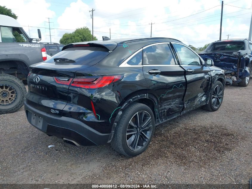 2023 Infiniti Qx55 Luxe Awd VIN: 3PCAJ5JR1PF100292 Lot: 40058612