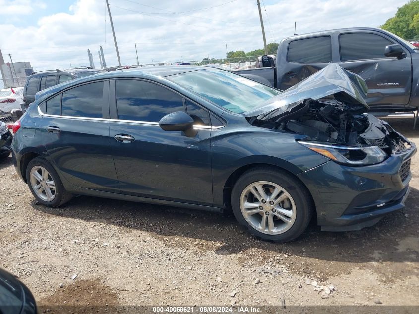 2018 Chevrolet Cruze Lt Auto VIN: 3G1BE6SM9JS592773 Lot: 40058621