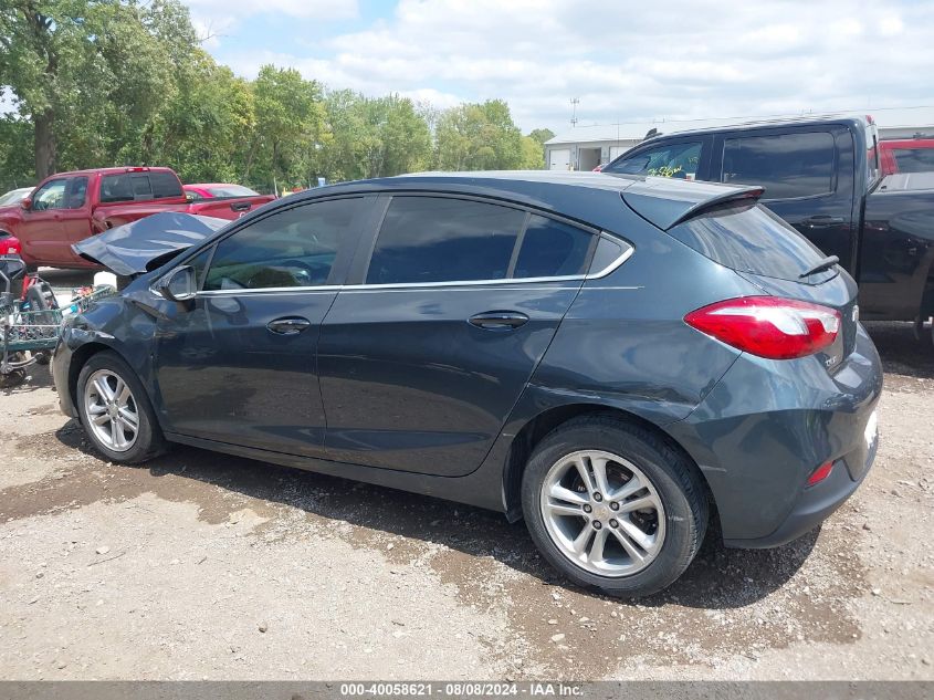 2018 Chevrolet Cruze Lt Auto VIN: 3G1BE6SM9JS592773 Lot: 40058621