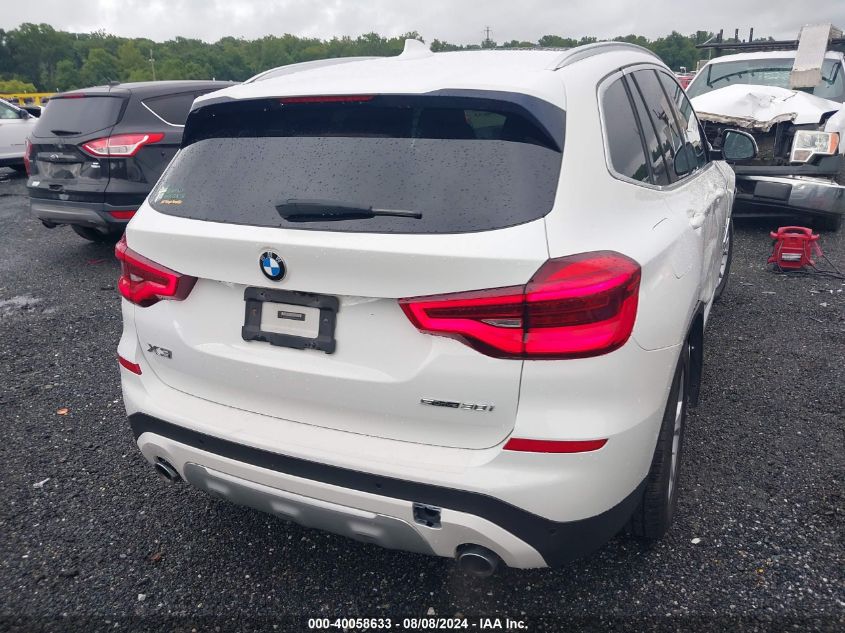 2020 BMW X3 Sdrive30I VIN: 5UXTY3C05L9B96862 Lot: 40058633